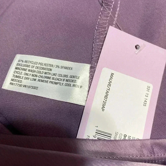 Wild fable Mauve lavender satin & lace slip skirt - Picture 6 of 8